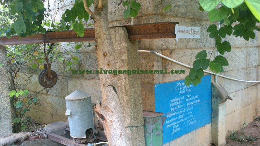 Great well of sivagangai theertham located in the back side of Kalaiyarkoil Temple
