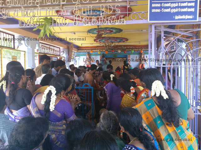 sivagangai pillaivayal kali amman temple